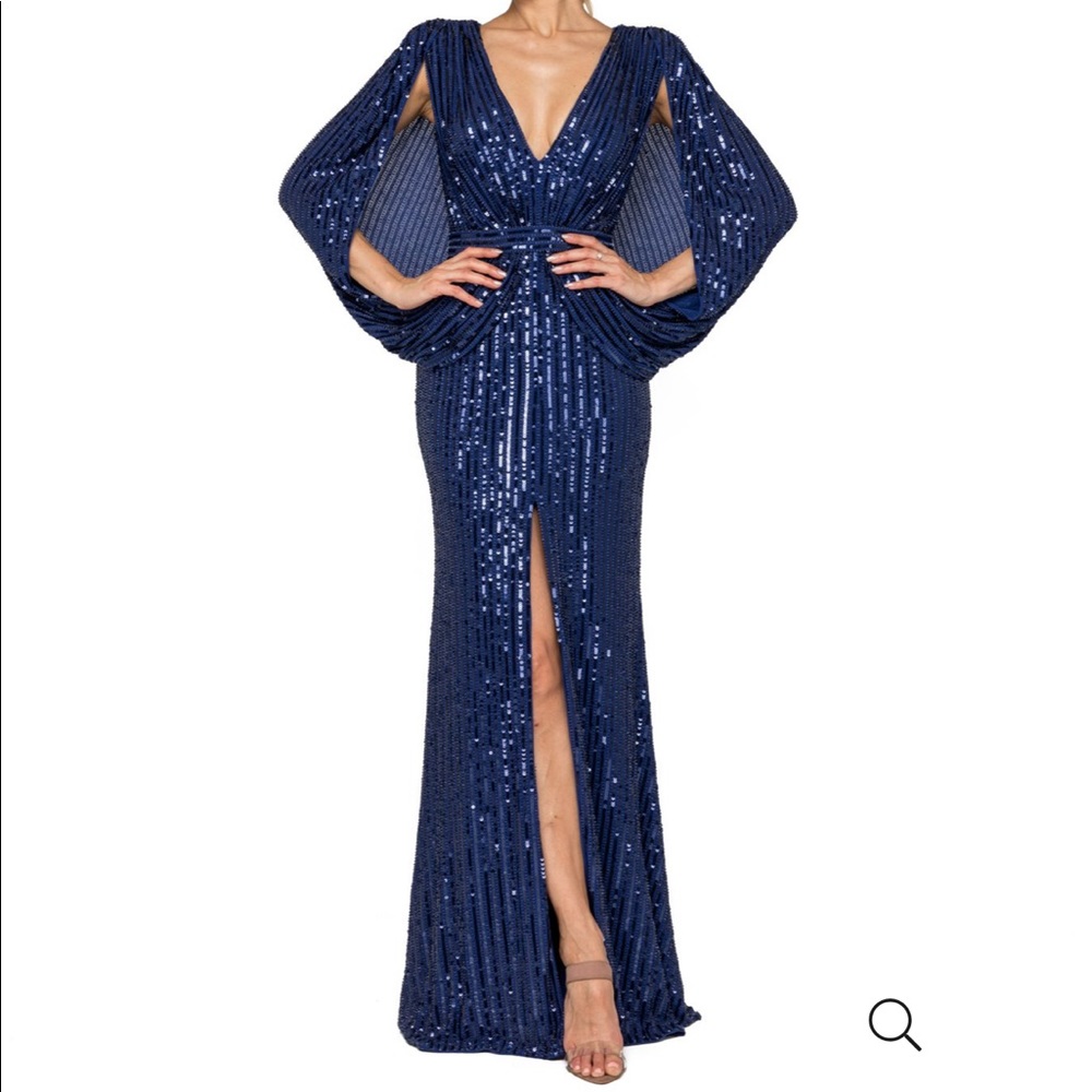 Terani Couture Dress - Marine